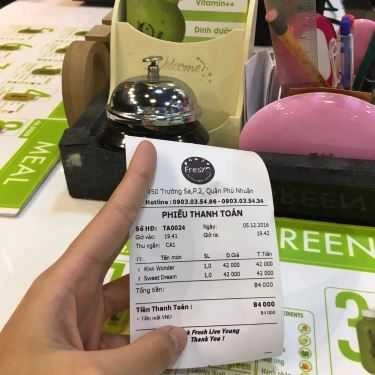 Thực đơn- Cafe FresYo Smoothies