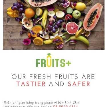Thực đơn- Ăn vặt Fruits+ - Trái Cây & Sinh Tố