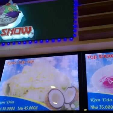 Thực đơn- Cafe Fuji Snow - AEON Mall