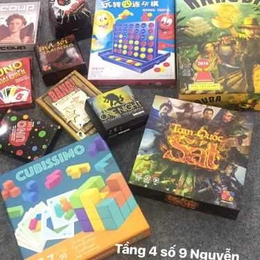 Thực đơn- GET Boardgames Coffee