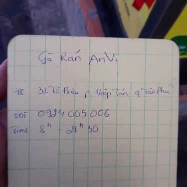 Tổng hợp- Ăn vặt An Vi - Gà Rán & Khoai Lang Lắc