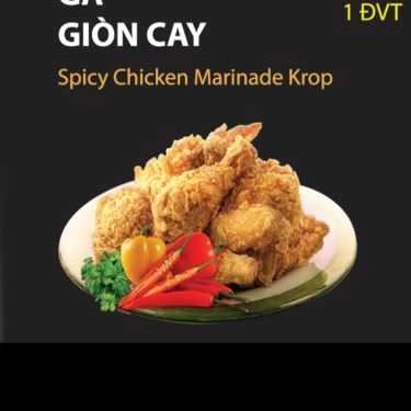 Thực đơn- Ăn vặt Gà Rán Five Star