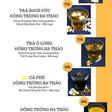 Thực đơn- Trà Thảo Mộc GaiA - Shop Online