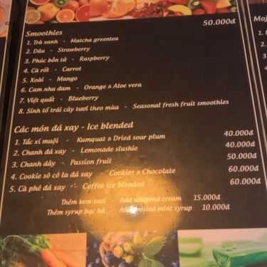 Tổng hợp- Gallerie Cafe