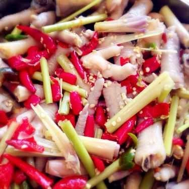 Tổng hợp- Ăn vặt Gặm - Chân Gà Muối Sả Ớt