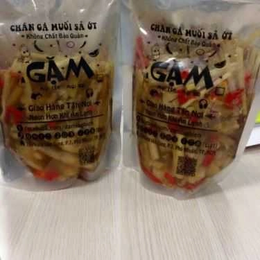Món ăn- Ăn vặt Gặm - Chân Gà Muối Sả Ớt