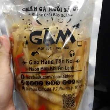 Món ăn- Ăn vặt Gặm - Chân Gà Muối Sả Ớt