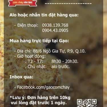 Tổng hợp- Ăn vặt Gạo - Cơm Cháy Nhà Làm