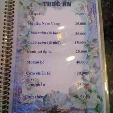 Thực đơn- Garden Hills Coffee