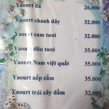 Thực đơn- Garden Hills Coffee