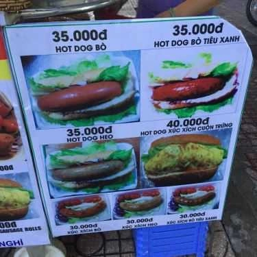 Thực đơn- Ăn vặt Xúc Xích Đức - Món Ăn Đường Phố