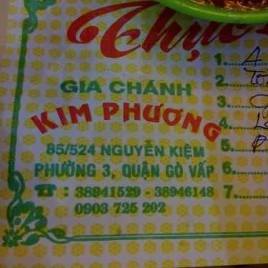 Tổng hợp- Gia Chánh Kim Phương - Tiệc Tận Nơi