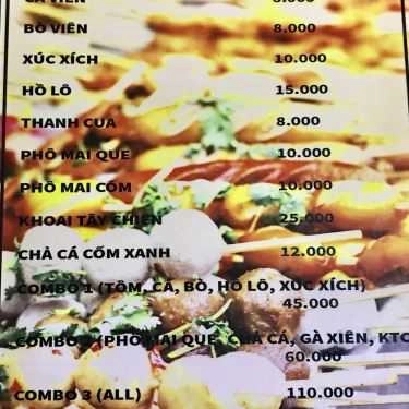Thực đơn- Giọt Đắng - Cafe, Trà Sữa & Ăn Vặt