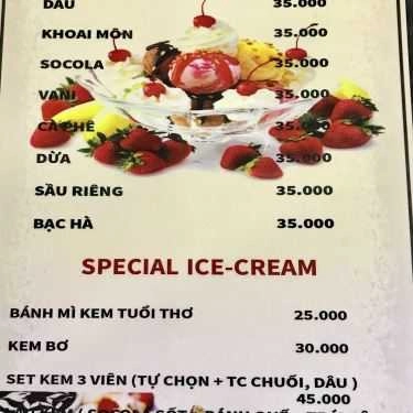 Thực đơn- Giọt Đắng - Cafe, Trà Sữa & Ăn Vặt