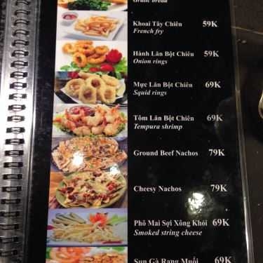 Thực đơn- GM Bistro & Coffee