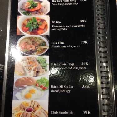 Thực đơn- GM Bistro & Coffee