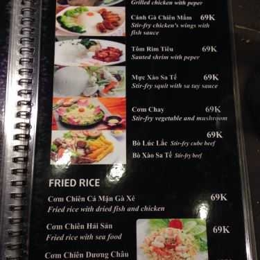Thực đơn- GM Bistro & Coffee