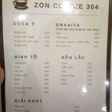 Thực đơn- GM Coffee - Lê Văn Sỹ