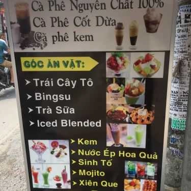 Thực đơn- Góc Ăn Vặt - Nguyễn Thị Tú