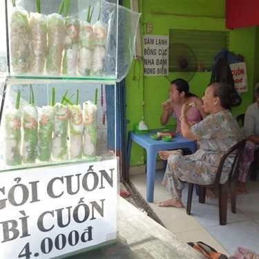 Tổng hợp- Ăn vặt Gỏi Cuốn, Bì Cuốn, Bò Bía - Trần Văn Đang