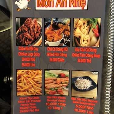 Thực đơn- Ăn vặt Good Chicken - Gà Rán Hàn Quốc - Đường 20 Thước