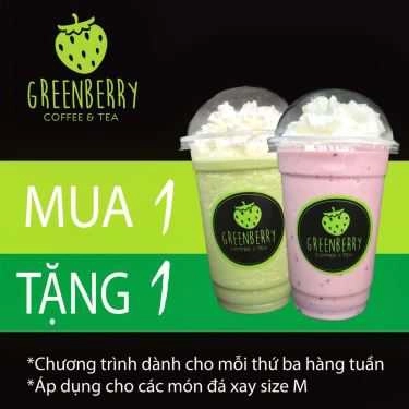 Thực đơn- Greenberry Coffee & Tea