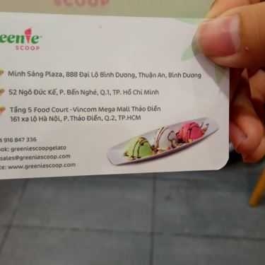 Tổng hợp- Cafe Greenie Scoop - Vincom Mega Mall
