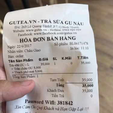Tổng hợp- Cafe Gutea - Trà Gu Nấu & Thạch Gu Làm