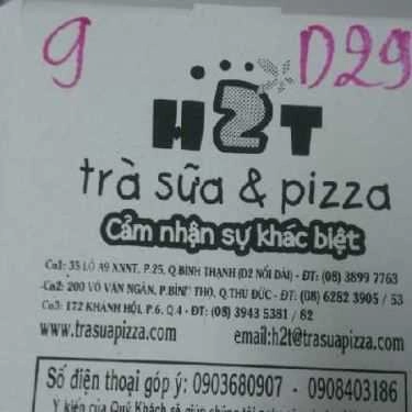 Tổng hợp- Cafe Trà Sữa & Pizza H2T - Xô Viết Nghệ Tĩnh