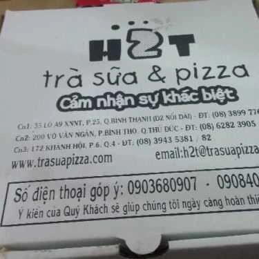 Tổng hợp- Cafe Trà Sữa & Pizza H2T - Xô Viết Nghệ Tĩnh