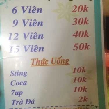 Thực đơn- Ăn vặt Há Cảo Hồng Kông - Hậu Giang