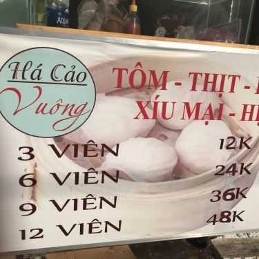 Thực đơn- Ăn vặt Há Cảo Vuông, Xíu Mại & Bánh Xếp