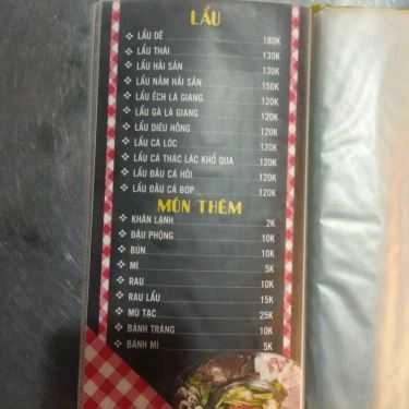 Thực đơn- Hải Đăng Quán - Quán Nhậu Bình Dân