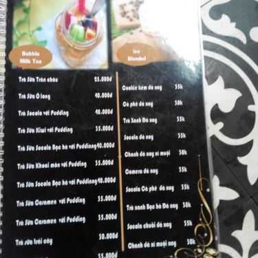 Thực đơn- Halo Coffee - Đường Số 7B