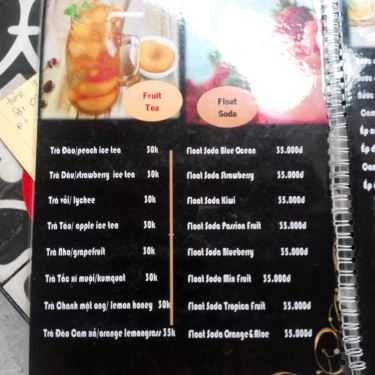Thực đơn- Halo Coffee - Đường Số 7B