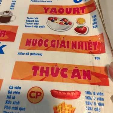 Thực đơn- Ăn vặt Han Flan - Chè Khúc Bạch