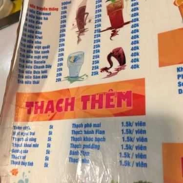 Thực đơn- Ăn vặt Han Flan - Chè Khúc Bạch
