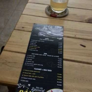 Thực đơn- Hana Cafe Acoustic - Bế Văn Đàn