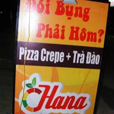 Tổng hợp- Ăn vặt Hana - Pizza Crepe & Trà Đào