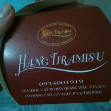 Tổng hợp- Tiệm Bánh Hằng Tiramisu - Trần Quang Diệu