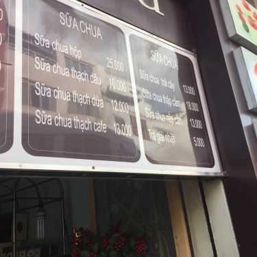 Thực đơn- Tiệm Bánh Hằng Tiramisu - Út Tịch