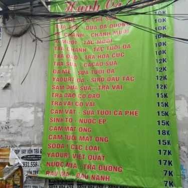 Thực đơn- Ăn vặt Hạnh - Cafe, Sinh Tố & Giải Khát Bình Dân