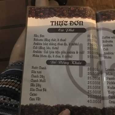Thực đơn- Hào Cafe