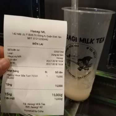 Tổng hợp- Cafe Hasagi Milk Tea - Mã Lò