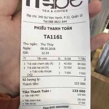 Tổng hợp- Hebe Tea & Coffee - Sư Vạn Hạnh