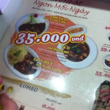 Thực đơn- Hello 5 Coffee - AEON Mall Tân Phú