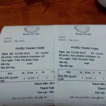 Tổng hợp- Hello 5 Coffee - AEON Mall Tân Phú