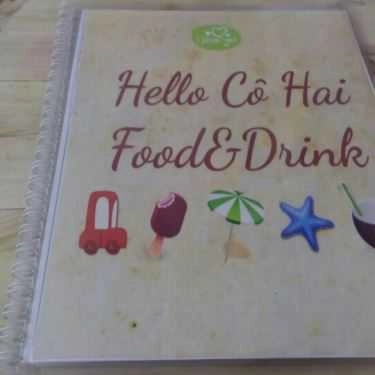 Thực đơn- Hello Cô Hai! - Ăn Vặt & Trà Sữa