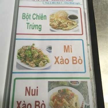 Thực đơn- Hẻm Ăn Vặt 177 - Lý Tự Trọng