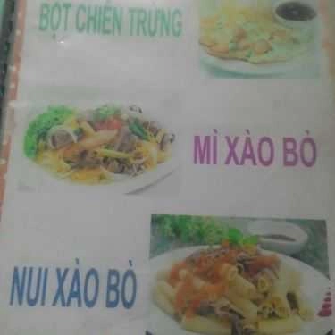 Thực đơn- Hẻm Ăn Vặt 177 - Lý Tự Trọng